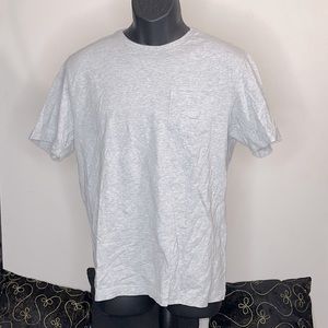 Chaps Plain Grey Shirt